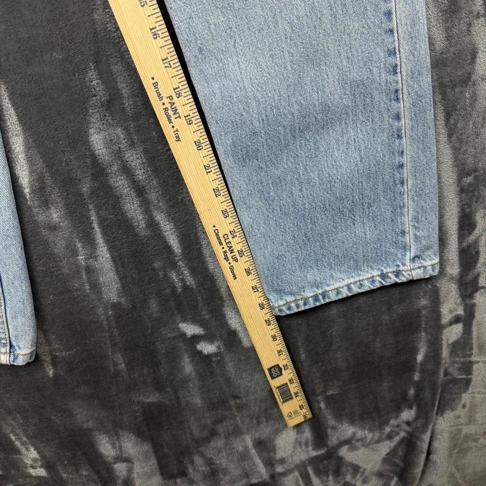Levi's 515 Slim Straight Leg Jeans 33x30 Light Wash Blue Denim Cotton Canada